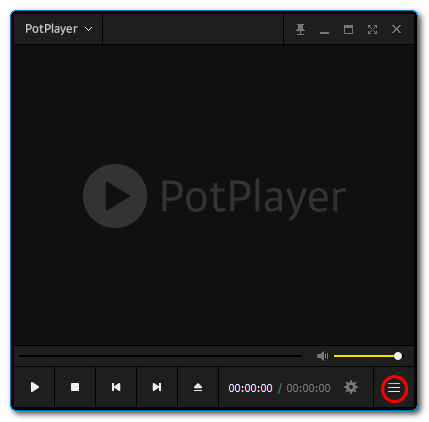 Как открыть плейлист PotPlayer