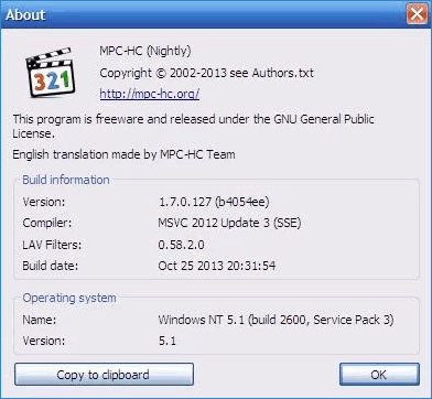 О программе Media Player Classic для Windows XP